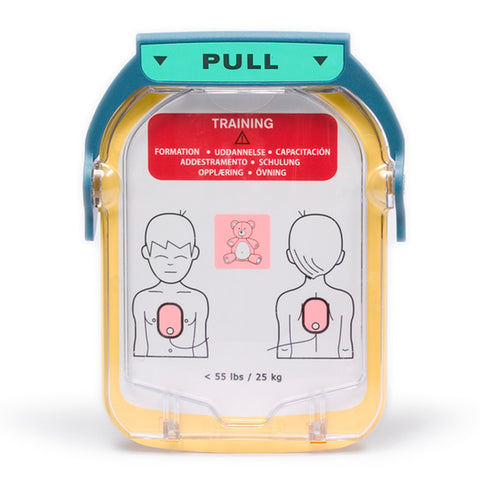 Coppia di elettrodi Training pediatriche per defibrillatore Philips HS1 e Trainer HS1